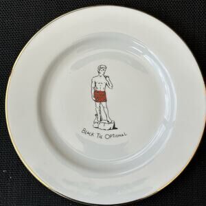 Merry Masterpieces Fine Porcelain Plate "Black Tie Optional ” 1999 Dayton Hudson